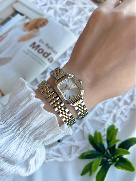 Daniel Klein 2 Yıl Garantili Özel Tasarım Dolamalı Kordonlu 3 Atm Kadın Kol Saati ZJ.14098.4 - Resim 3