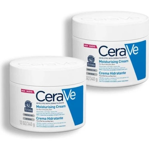 Cerave Nemlendirici Krem 340 Gr- 2 Adet -Skt: 12 Ay ürün görseli