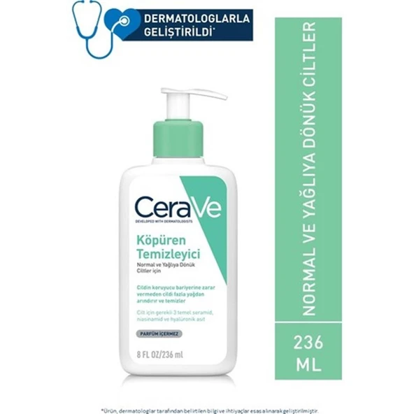 CeraVe Köpüren Temizleyici 236 ml ürün görseli