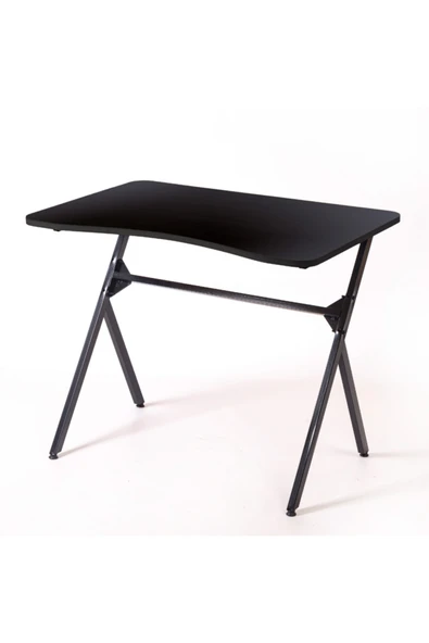 Retodesign Alfa Çalışma/gaming Masa Siyah/siyah - Resim 4