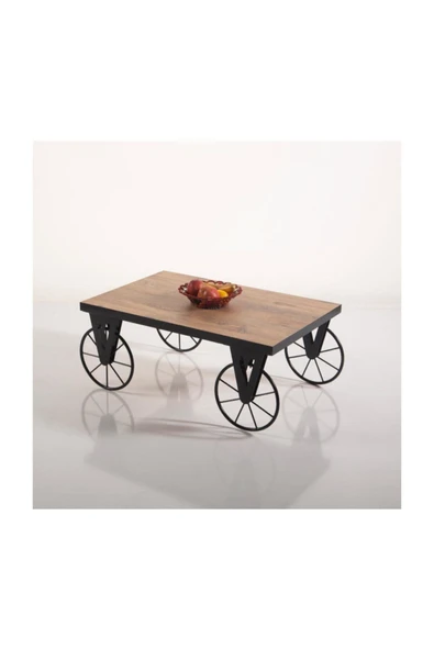 Retodesign Tekerlekli Orta Sehpa ürün görseli