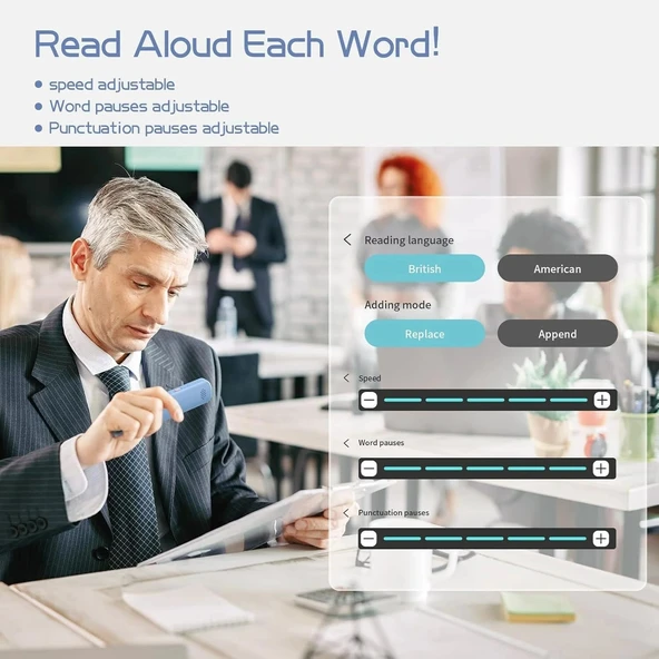 Newyes Scan Reader Pen - Tercüman Tarayıcı Kalem - Resim 3