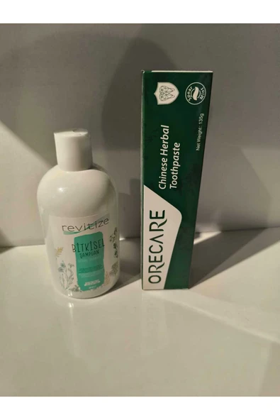 Oracare Tiens Bitkisel Diş Macunu ve Tıens Revıtıze Bitkisel Şampuan ürün görseli 1