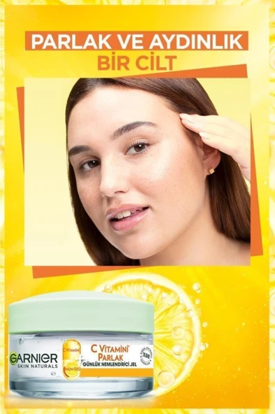 Garnier C Vitamini Parlak Günlük Nemlendirici Jel 50 ml - Resim 2