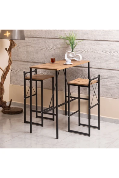 Retodesign Bar Masası 100 / 45 Yemek Masası ürün görseli