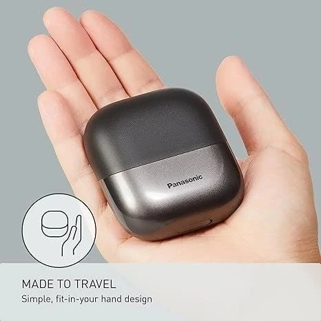 Panasonic Swipe Right 3 Bıçak Unisex Şarjlı Tıraş Makinesi Kuru/Islak ES-CM3A-W -Siyah - Resim 3