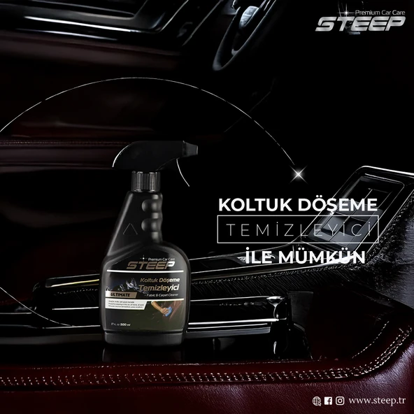 STEEP Ultimate Oto Yıkama Seti 6 Parça Premium Ürün ve Mikrofiber 40X40 Bez - Resim 6