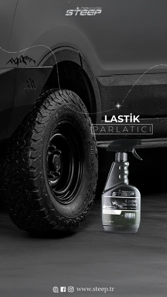 STEEP Ultimate Lastik ve Jant Temizleyici 500 Ml Premium Set - Resim 4
