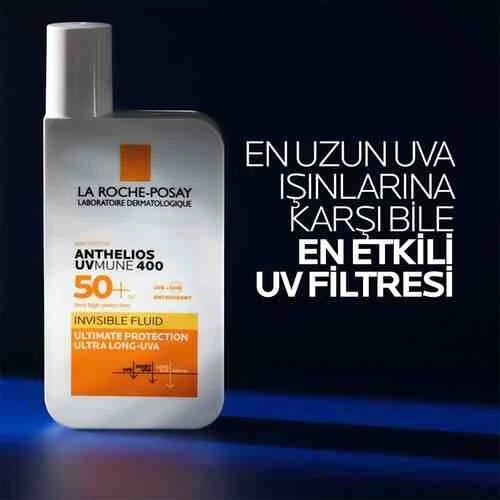 La Roche-Posay Anthelios Uvmune 400 Spf 50+ Güneş Kremi 50 ml - Tüm Cilt Tipleri Için - Resim 2