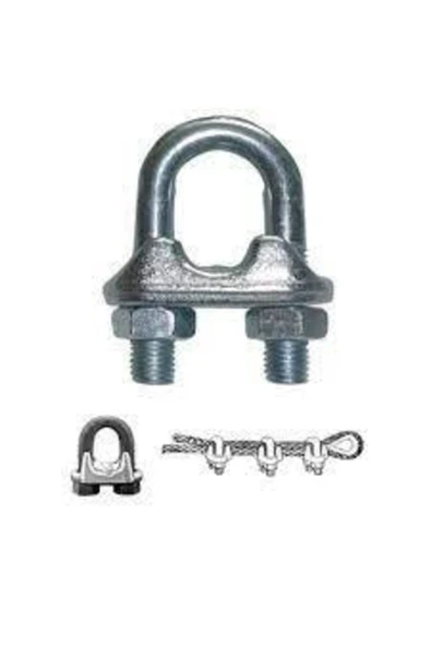 ZİNSAN 8 Mm Çelik Halat Klemensi ürün görseli