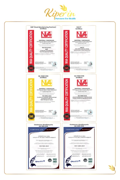 Kiperin Collagen Toz Kolajen Peptitleri İçeren Diyet Takviyesi 500 gr - Resim 8