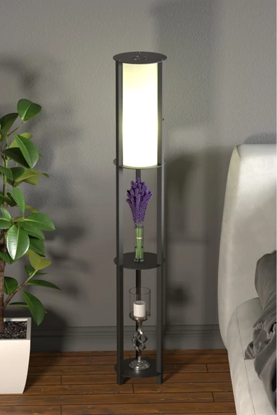 Retodesign RETOHOME YILDIZ YUVARLAK LAMBADER . RAFLI LAMBADER. KİTAPLIKLI LAMBADER 1701 ürün görseli