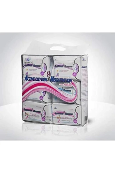 STOREMAX Tiens Airiz Hijyenik Kadın Pedi 6'lı Set 98 Adet Gece Gündüz ve Günlük 1174223 ürün görseli 1