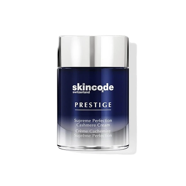 Skincode Prestige Supreme Perfection Cashmere Cream 50 ml – Cilt Sıkılaştırıcı, Yoğun Nemlendirici ve Yaşlanma Karşıtı Kaşmir Dokulu Yüz Kremi ürün görseli 1