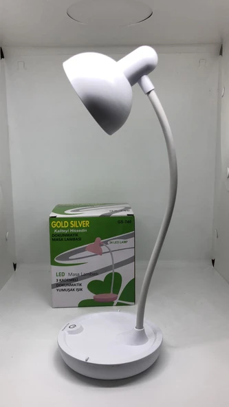 LEBRON Gold Sılver Dokunmatik Led Lamba - Resim 2