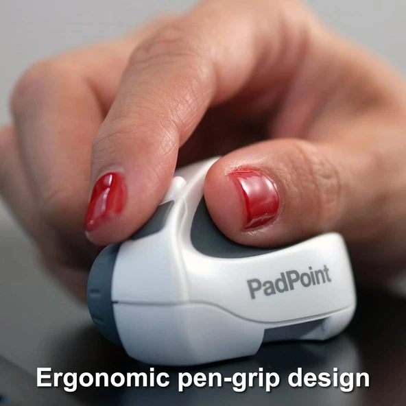 Swiftpoint PadPoint Kablosuz Mouse, Mini Ergo Kalem Tutacağı, Apple İçin Üretilmiştir - Resim 2