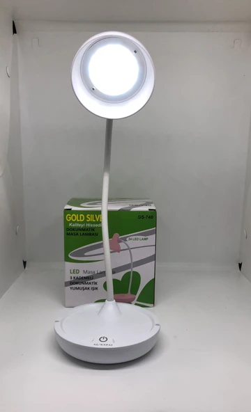 LEBRON Gold Sılver Dokunmatik Led Lamba ürün görseli 1