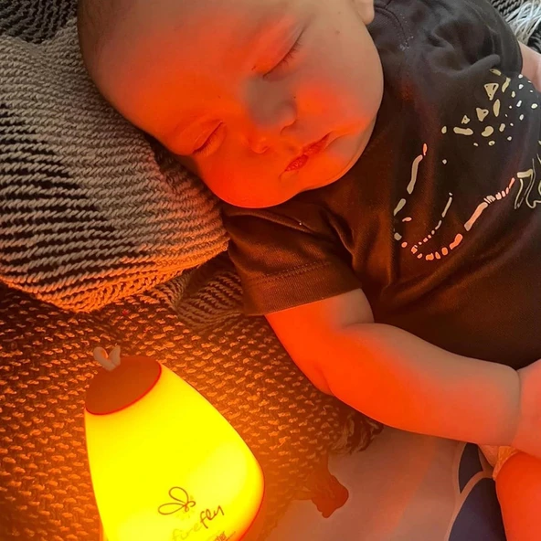 Baby Shusher FireFly - Bebekler için Taşınabilir Ses Makinesi, Gece Lambası - Resim 3