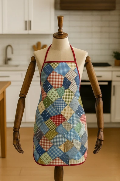 Dijital Baskılı Su Sıvı Geçirmez Leke Tutmaz Mutfak Önlüğü ürün görseli