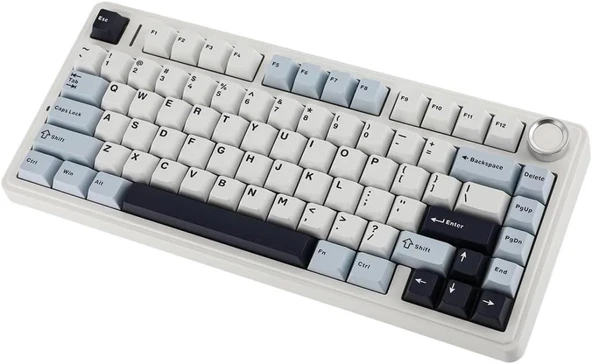 Aula F75 Max Mekanik RGB TKL Reaper Switch Kablosuz Makrolu Hot Swap Klavye Gri Outlet ürün görseli 1