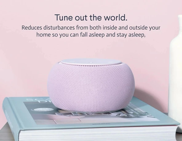 Snooz Pro - Akıllı Beyaz Gürültü Makinesi ve Seyahat Çantası - Pembe - Resim 2