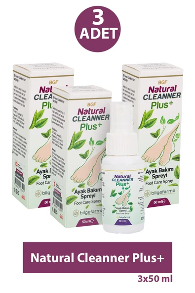 Natural Cleanner Plus+ 50 ml 3 Adet ürün görseli 1