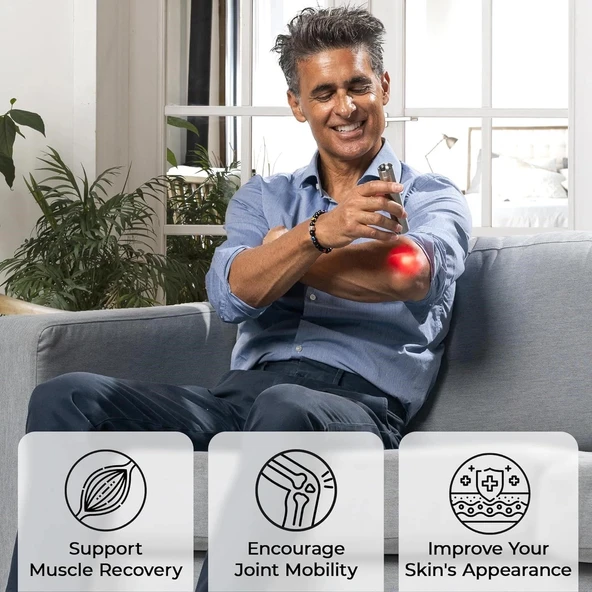 LifePro Kızılötesi ve Kırmızı Işık Terapisi - Eklem ve Kas Agrıları Giderici - Resim 4