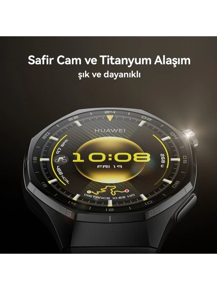 Huawei Watch GT6 Pro 46MM Kahverengi - Resim 6