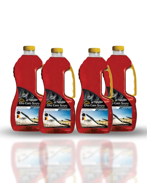 STEEP Oto Yazlık Cam Suyu 1.8 Lt 4 Adet ürün görseli 1