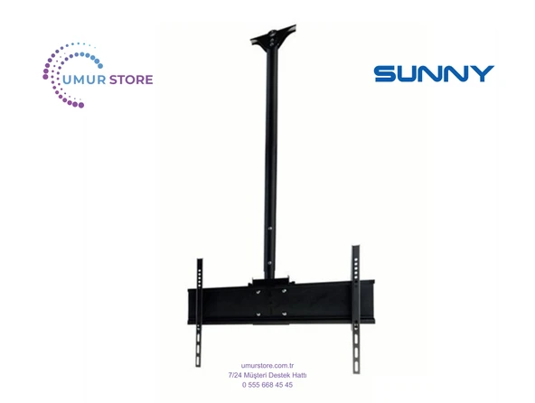 Sunny Sn43dal540-0276 Smart 43 inç Lcd Led TV Teleskopik Tavan Askı Aparatı ürün görseli 1