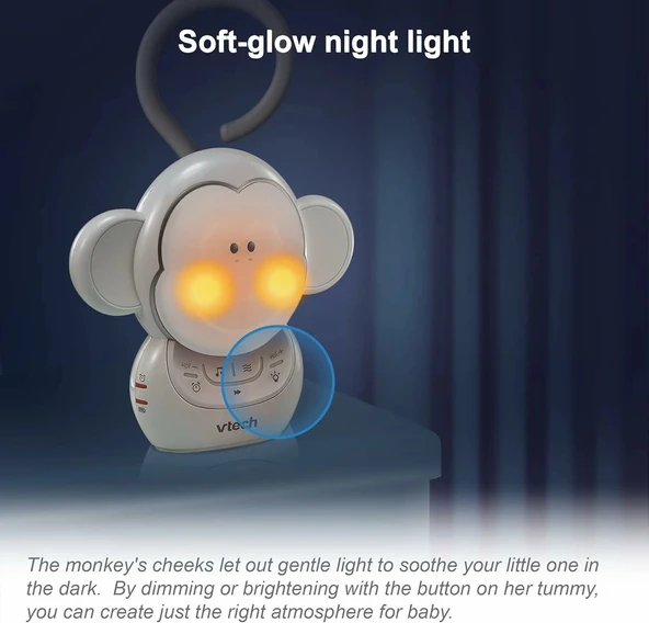 VTech DM1411 Sesli Bebek Telsizi ve Taşınabilir Emzik Çift Üniteli - Resim 3