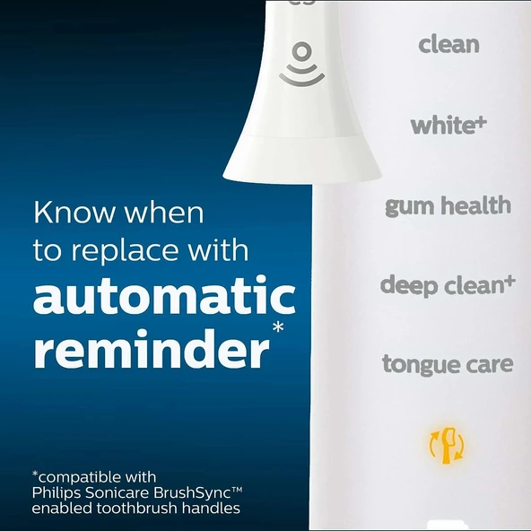 Philips Sonicare C3 Premium Diş Fırçası Başlıkları - 4 Adet - HX9044/65 - Resim 4