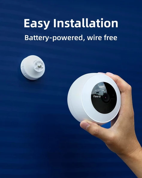 Noorio B310 Dış Mekan Güvenlik Kamerası - 2K Çözünürlüklü - Resim 4