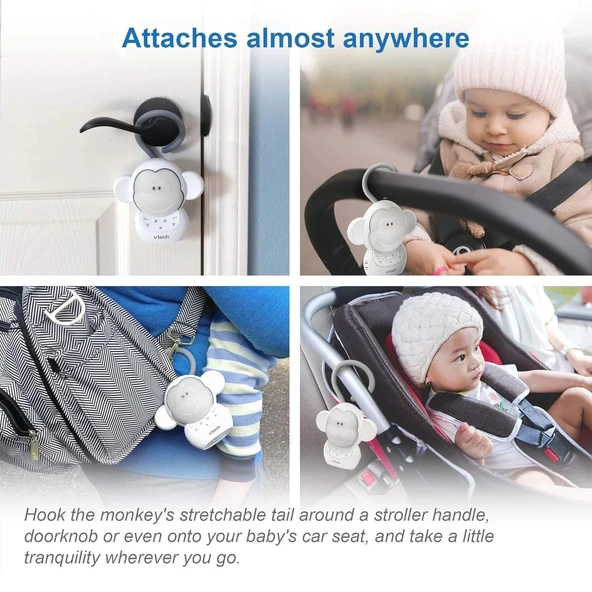 VTech BC8211 Myla Maymun Bebek Uyku Emziği - Resim 4