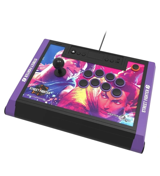HORI PlayStation 5 Fighting Stick Alpha (Street Fighter 6 Sürümü) PS4/PS5/PC ürün görseli