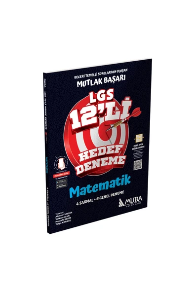MB 8.Sınıf Matematik 12 Li Hedef Deneme ürün görseli