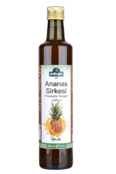 Arifoğlu Ananas Sirkesi 500ml Doğal Fermantasyon ürün görseli