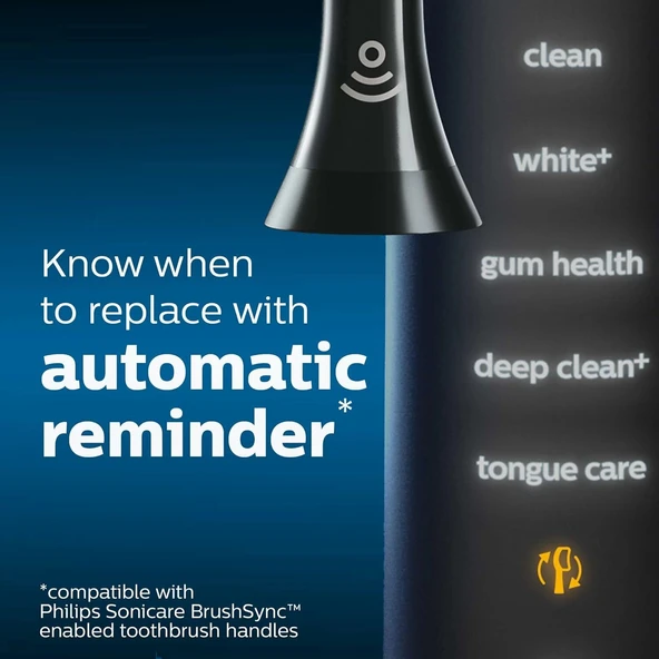 Philips Sonicare G3 Premium Diş Fırçası Başlıkları - 4 Adet - HX9054/95 - Resim 4