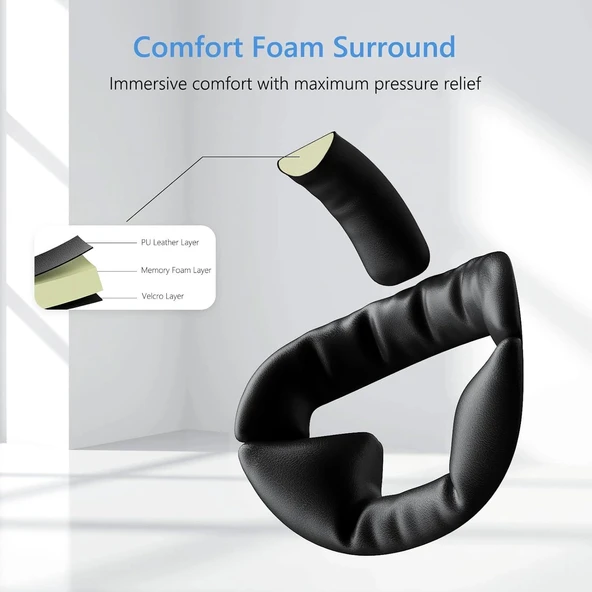 MES MERRY Meta Quest 3 için Elite Kafa Bandı - Sadece Aksesuardır - Resim 4