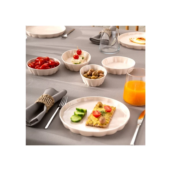 Emsan Cozy 14 Parça 6 Kişilik Kahvaltı Takımı Pembe - Resim 3