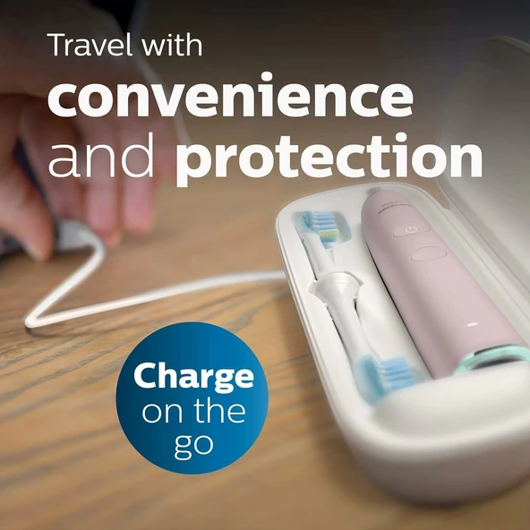 Philips Sonicare DiamondClean Smart 9500 Elektrikli Diş Fırçası - Pembe - Resim 4