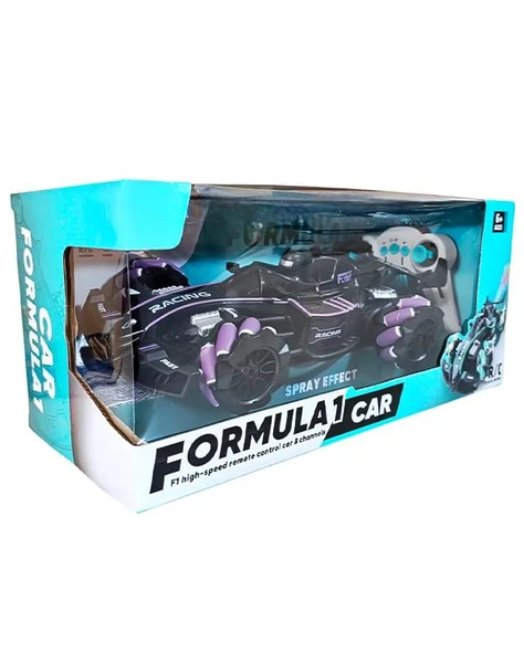 Ctoys Uzaktan Kumandalı Full Fonksiyonlu Şarjlı Formula 1 Arabası Buharlı Işıklı Mor A8863148 ürün görseli