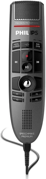 Philips SpeechMike Premium Dikte USB Mikrofon, Basmalı Düğme ürün görseli