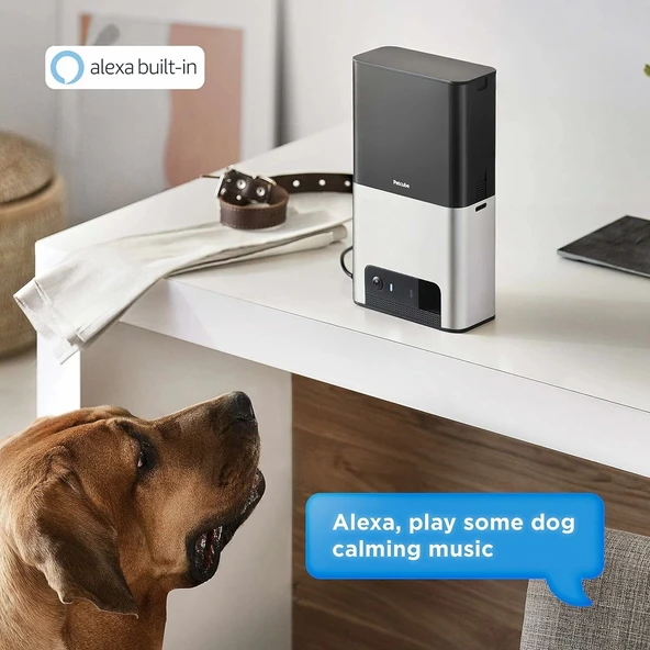 Petcube Bites 2 Wi-Fi Evcil Hayvan Kamerası, Otomatik Mama Kabı - Resim 2