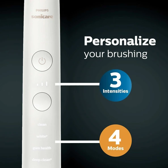 Philips Sonicare DiamondClean Smart 9300 Elektrikli Diş Fırçası - Rose Gold - Resim 4