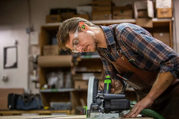 ISOtunes Kablosuz Kulak Tıkacı Kulaklıkları, 22 dB Gürültü Azaltma Yeşil - Resim 4