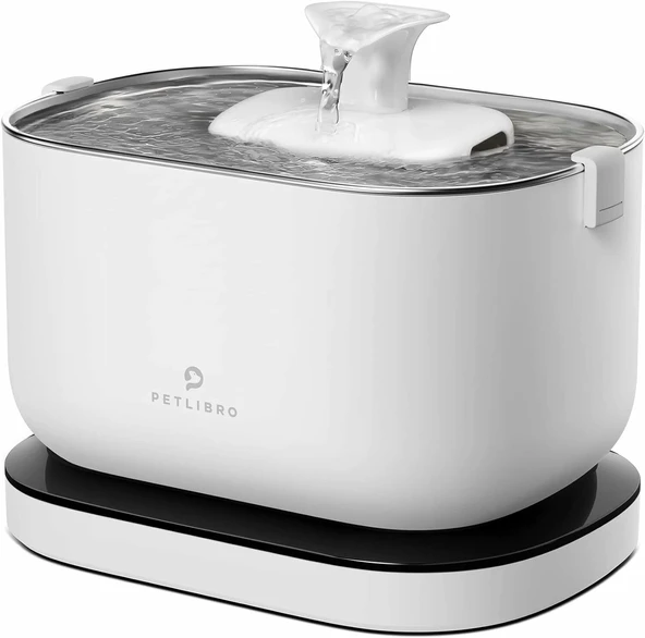 PETLIBRO Evcil Hayvan Çeşmesi Kablosuz Pille Çalışan - Beyaz ürün görseli