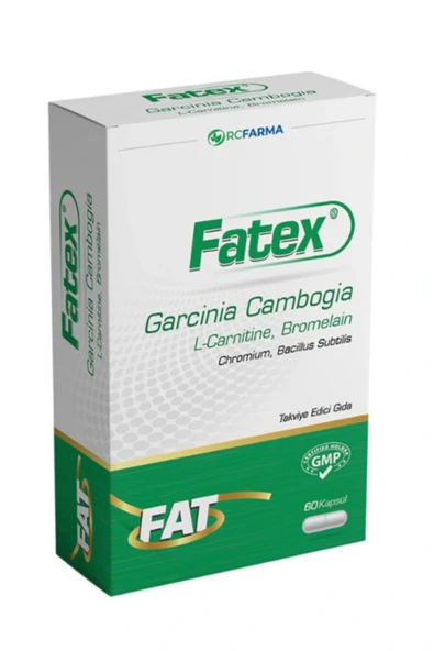Fatex Garcinia Cambogia L-carnitine Chromium 60 Kapsül ürün görseli