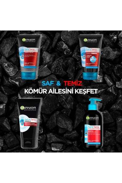 Garnier Saf ve Temiz Siyah Nokta Karşıtı Temizleme Jeli 200 ml - Resim 8