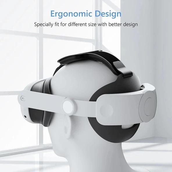 MES MERRY Meta Quest 3 için Elite Kafa Bandı - Sadece Aksesuardır - Resim 3